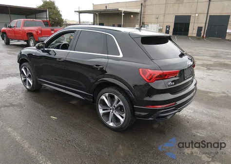 2021 Audi Q3 Premium Plus 45 Tfsi S Line Quattro Tiptronic z USA, uszkodzony, nr VIN WA1EECF33M1066157